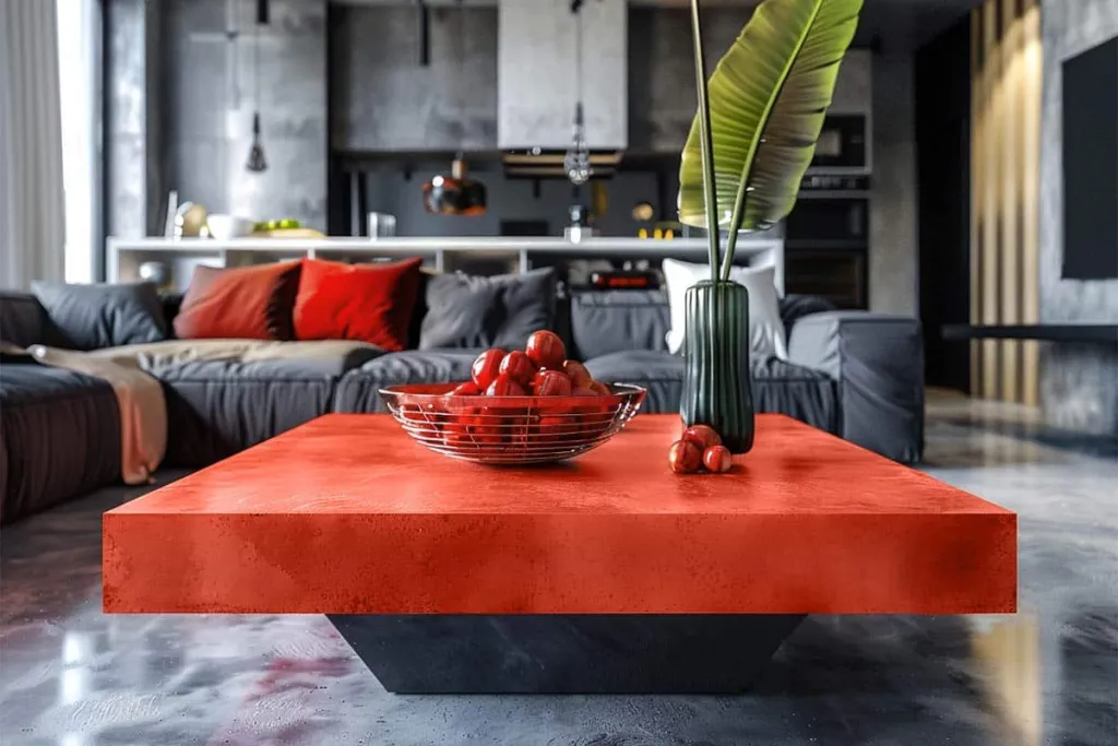 beton-cire-microcement-furniture-traffic-red-epodex